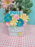 Flower Pot Gift Card Holder