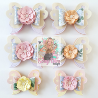Frilly Rose Flower Plate