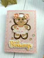 Gingerbread Girl Bag Topper