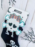 Skull Bag Topper #3