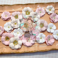 Frilly Rose Flower Plate