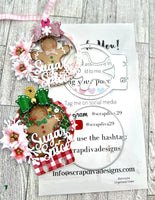 Gingerbread Memorydex Shaker