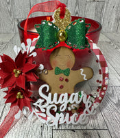 Gingerbread Memorydex Shaker