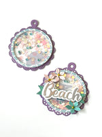 Scalloped Circle Shaker Tag Set