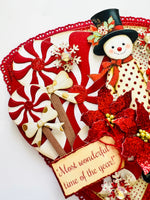 Peppermint Lollipop W/ Bow