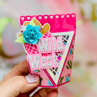 3D Double Self Closing Gift Bag