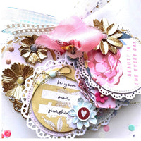 Scalloped Circle Shaker Tag Set
