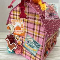 3D Barn Gift Box