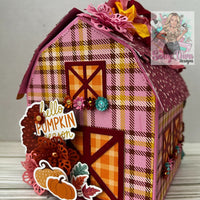 3D Barn Gift Box