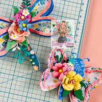 Frilly Rose Flower Plate