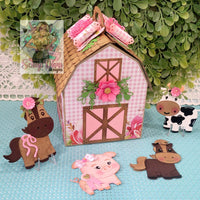 3D Barn Gift Box