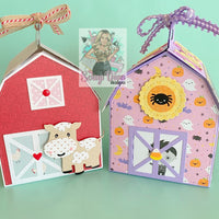 3D Barn Gift Box