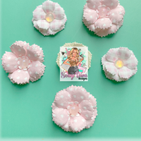 Frilly Rose Flower Plate