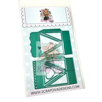 3D Double Self Closing Gift Bag