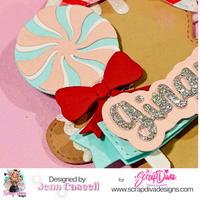 Peppermint Lollipop W/ Bow