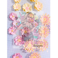 Frilly Rose Flower Plate