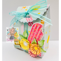 3D Ribbon Gift Box