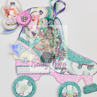 Frilly Rose Flower Plate