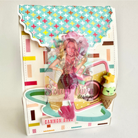 3D Ribbon Gift Box