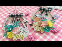 Scalloped Circle Shaker Tag Set