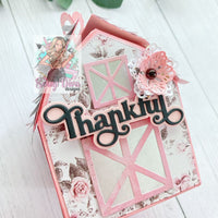 3D Barn Gift Box