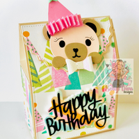 3D Ribbon Gift Box