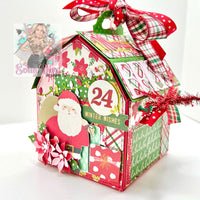3D Barn Gift Box