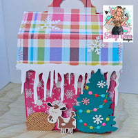 3D Barn Gift Box