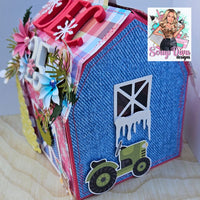 3D Barn Gift Box