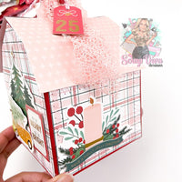 3D Barn Gift Box