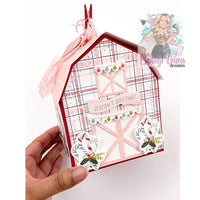 3D Barn Gift Box