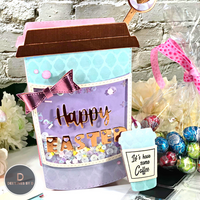 Coffee Die / Stamp Set