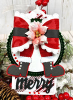Santa Bow Set