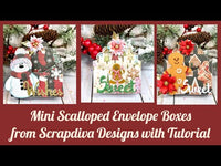 Mini Scalloped Envelope Set