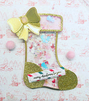 Christmas Shaker Stocking Mini Album