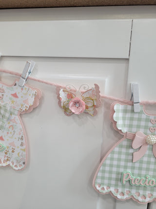 Stitched Layered Butterfly Bow Set