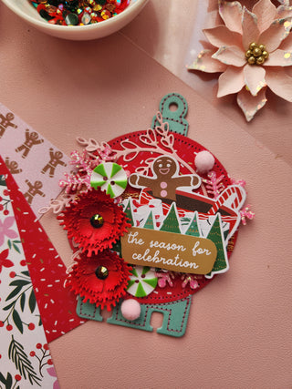 Gingerbread Memorydex Shaker