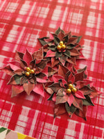 Poinsettia Flower Set