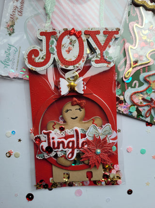 Gingerbread Memorydex Shaker