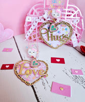 Heart Suitcase Tags