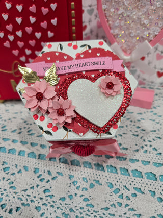Double Stitch Heart Nesting Set