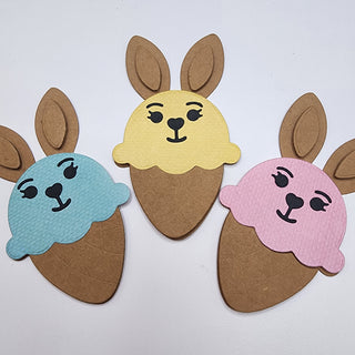 Ice Cream Bunny Shaker