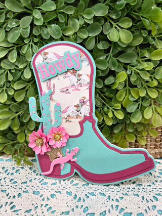 Cowboy Boot Mini Album