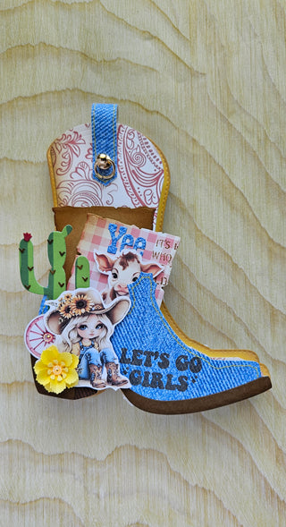 Cowboy Boot Mini Album