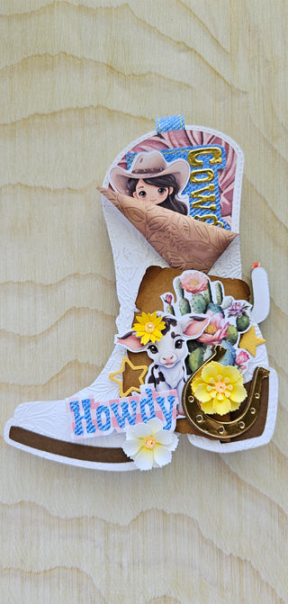 Cowboy Boot Mini Album