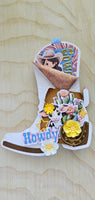 Cowboy Boot Mini Album