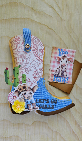 Cowboy Boot Mini Album