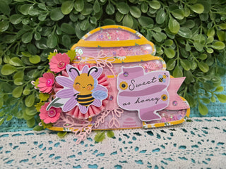 Bee Happy Chipboard Stickers