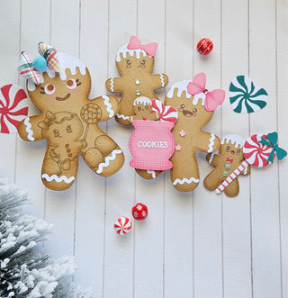 Gingerbread Nesting Set