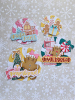 Gingerbread Nesting Set